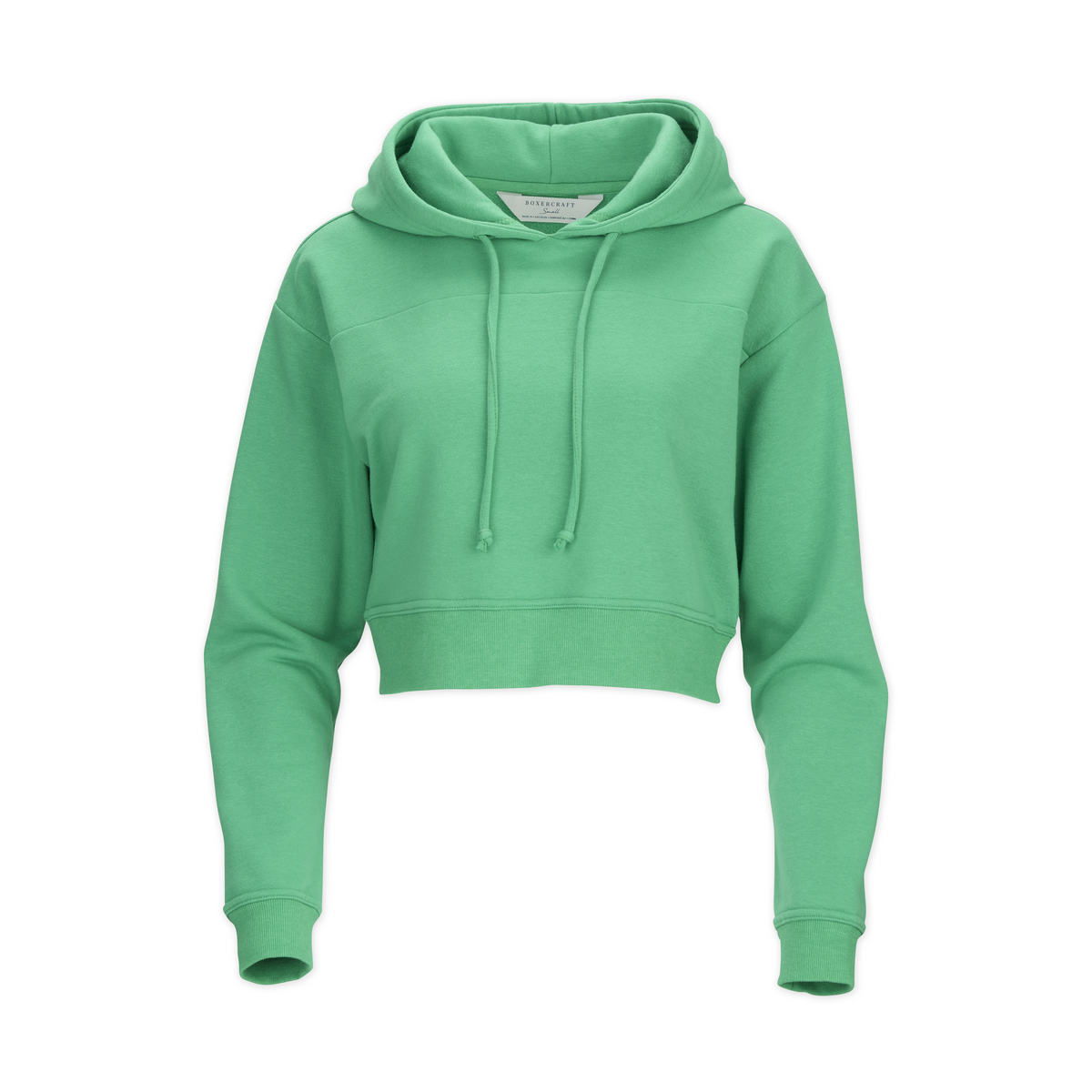Boxercraft Women's Fleece Cropped Hood-1