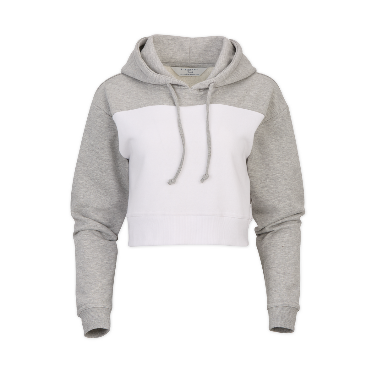 Boxercraft Women's Fleece Cropped Hood-1