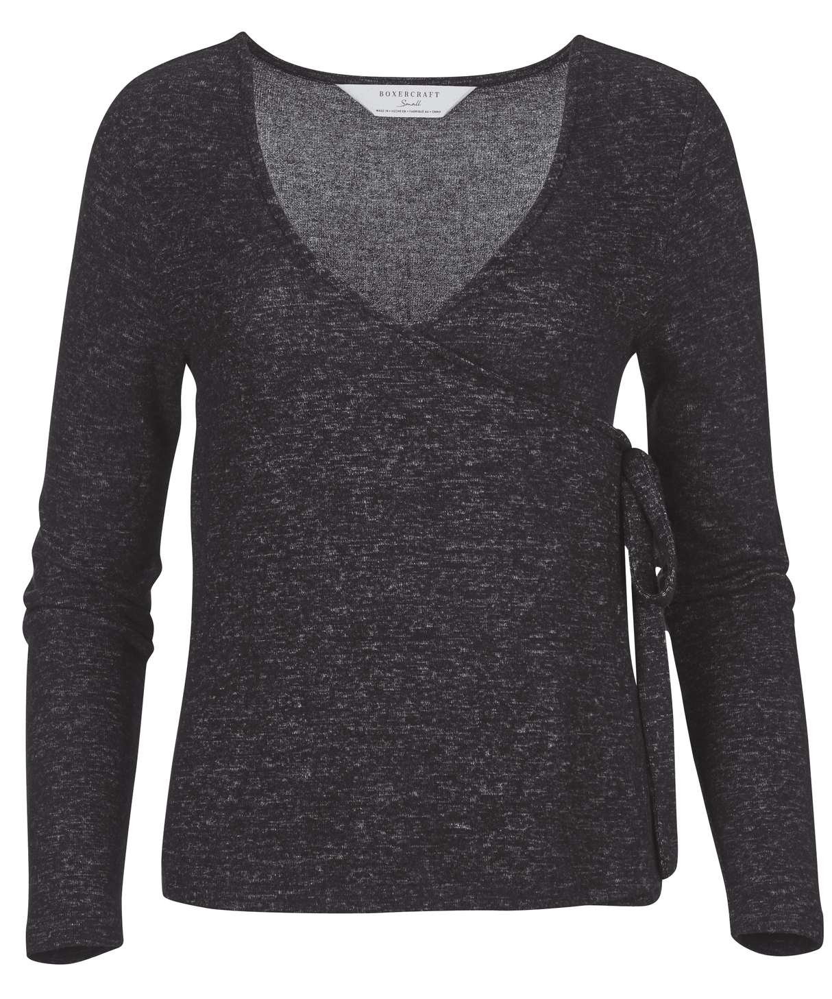 Boxercraft Women's Cuddle Soft Wrap Top-1