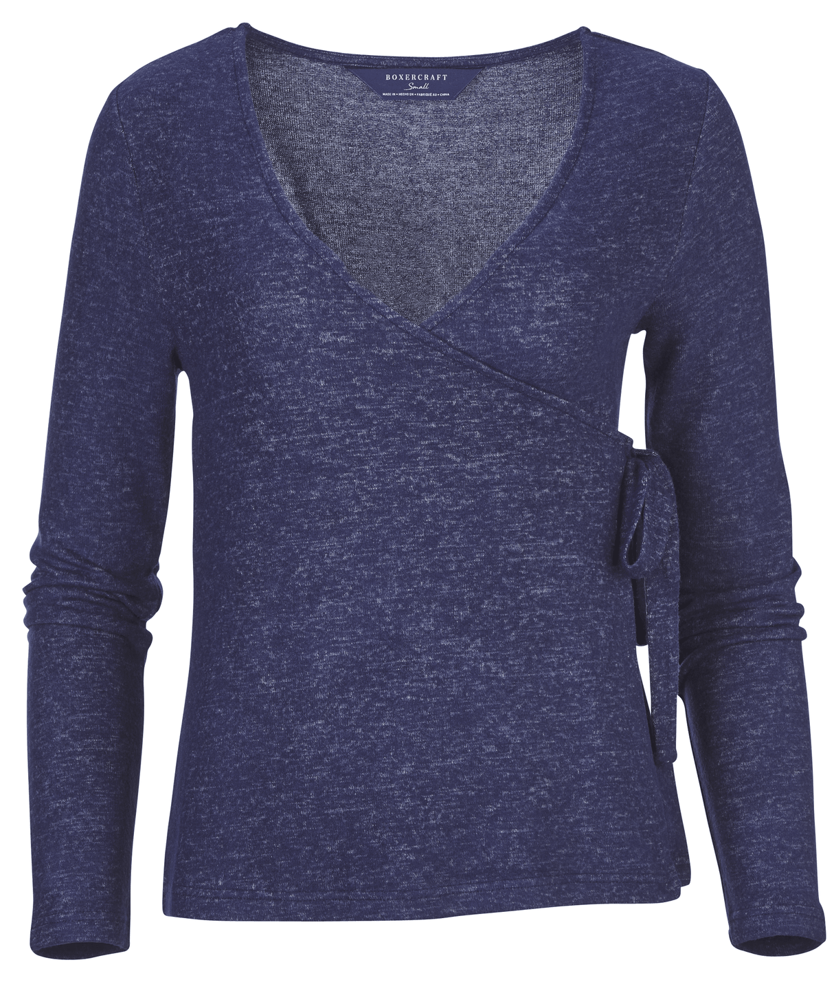 Boxercraft Women's Cuddle Soft Wrap Top-1