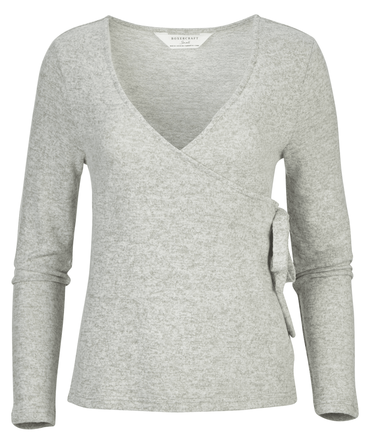 Boxercraft Women's Cuddle Soft Wrap Top-1