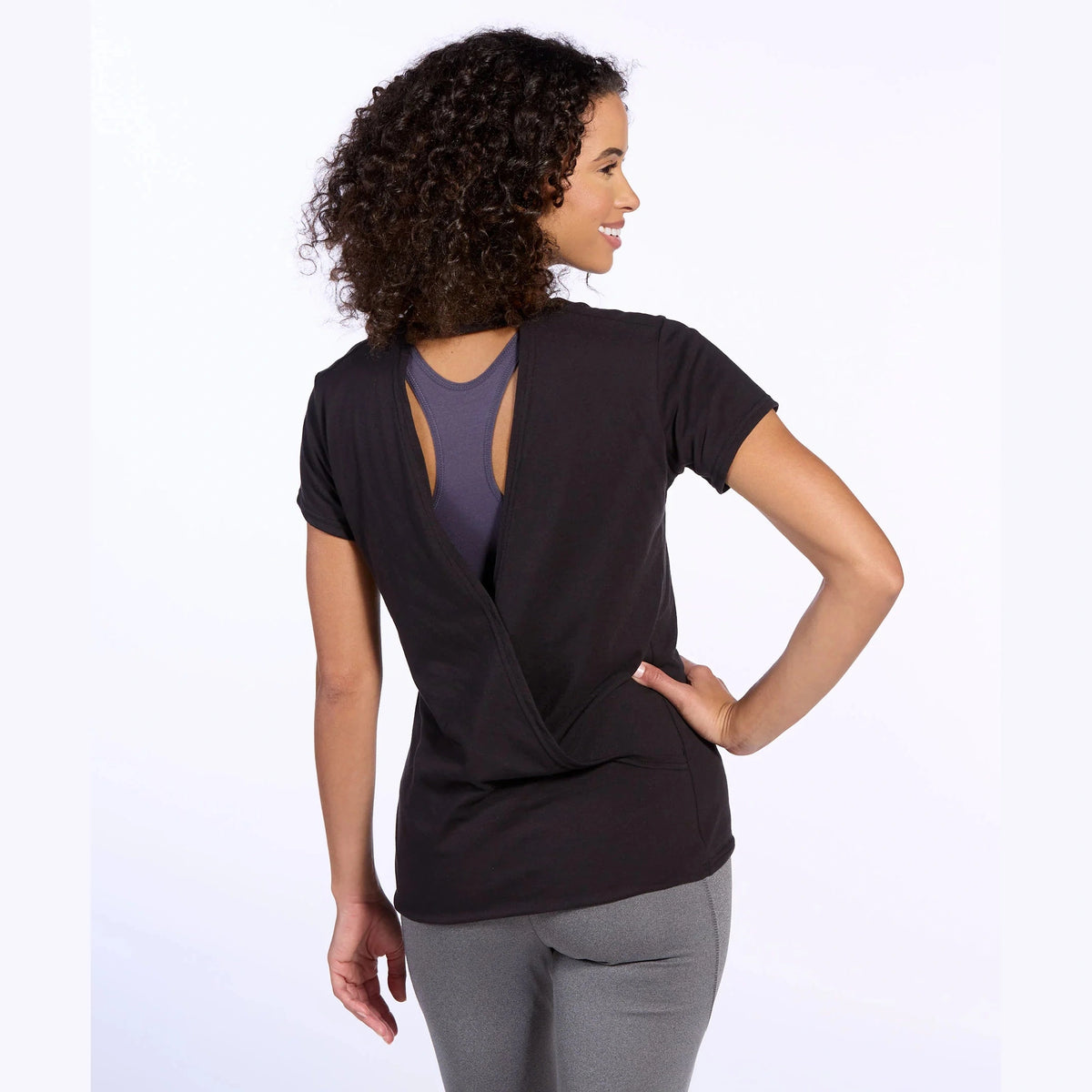 Boxercraft Women's Bella Crossback Tee-2