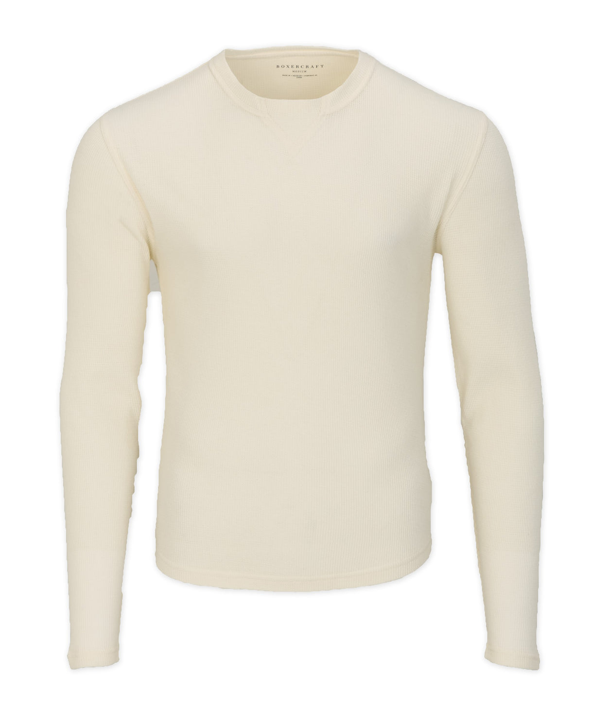 Boxercraft Men's Waffle Knit Long Sleeve Tee-1