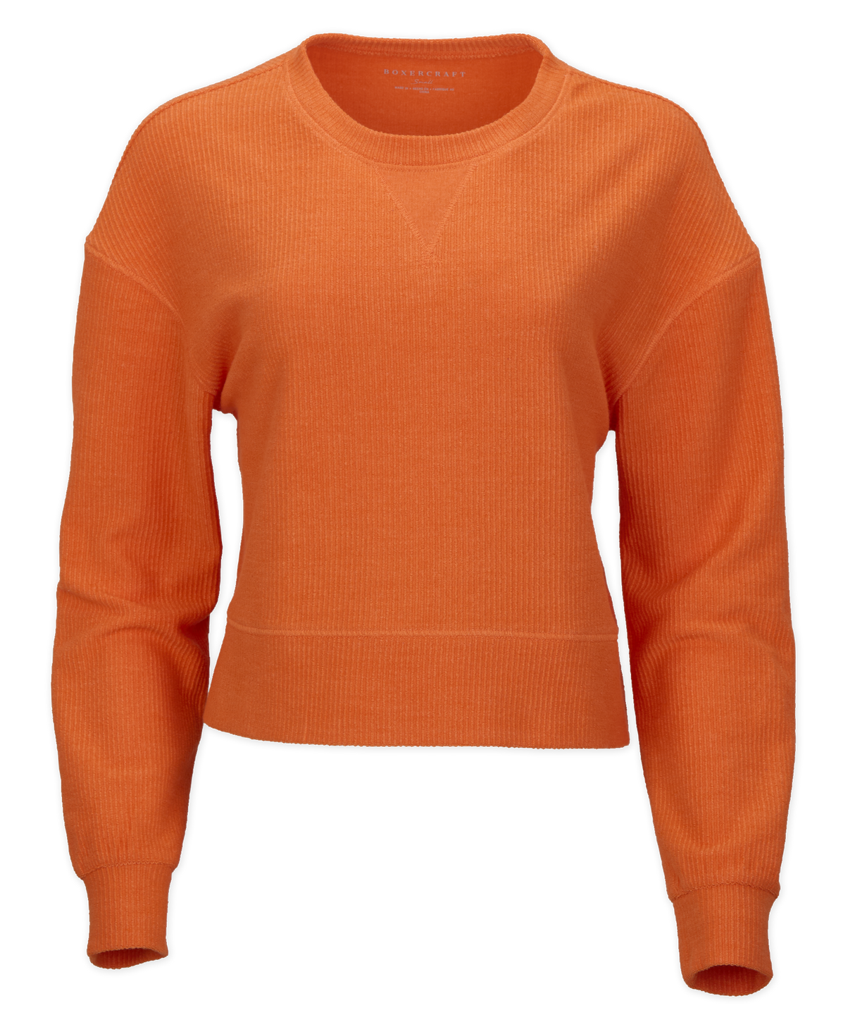 Boxercraft Women's Cropped Boxy Crew-1