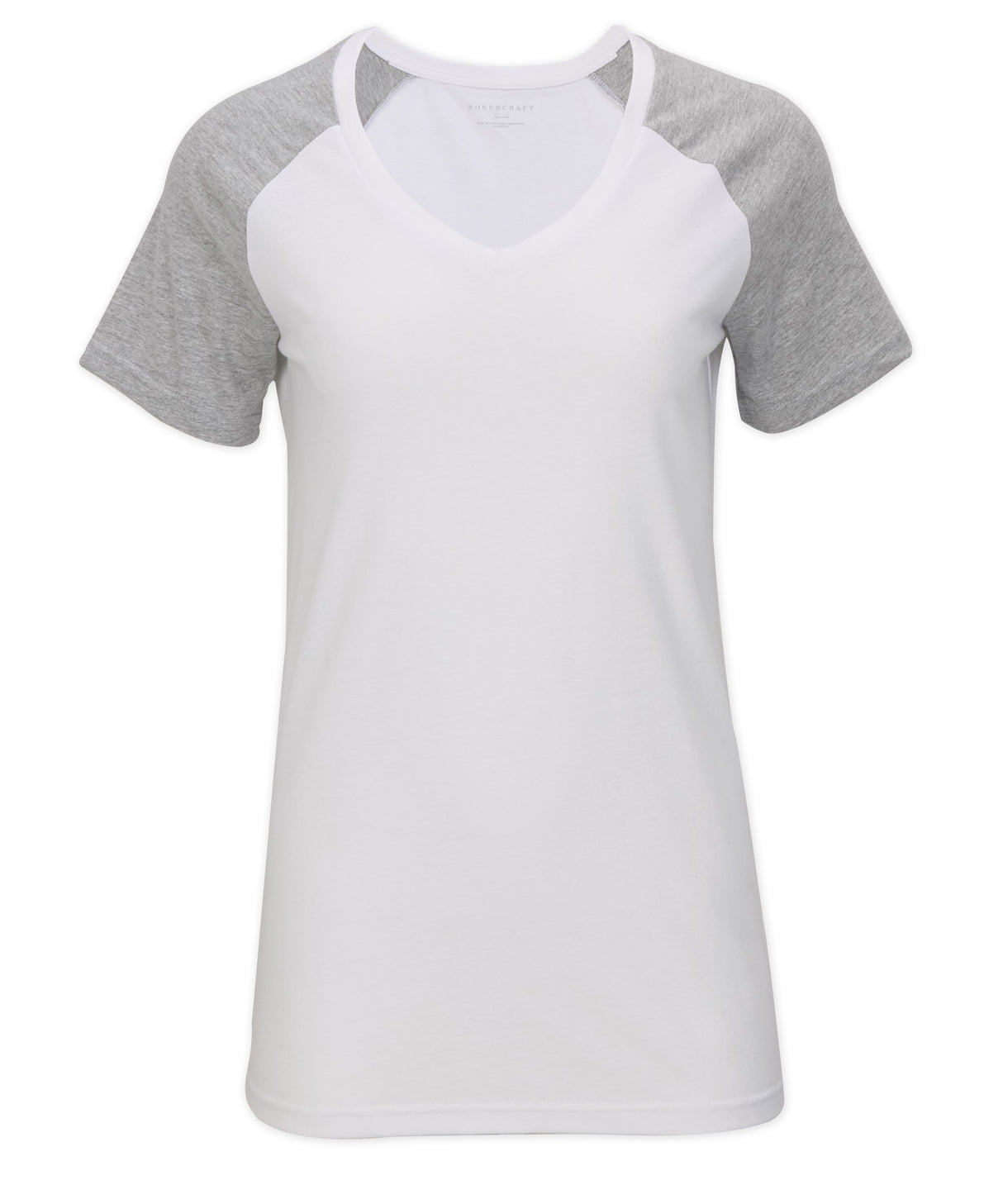 Boxercraft Women's Color Blocked V-neck Tee-1