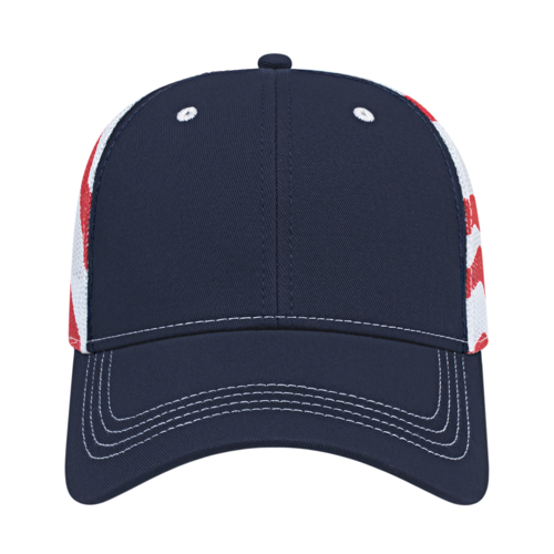 Cap America i2011 Flag Trucker Mesh Back Cap-2