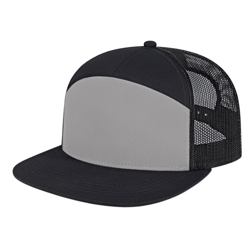 Cap America i3057 7 Panel Trucker Mesh Back Cap-1