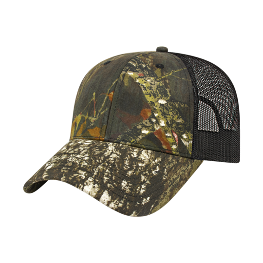 Cap America i2005 Camo Trucker Mesh Back Cap-1