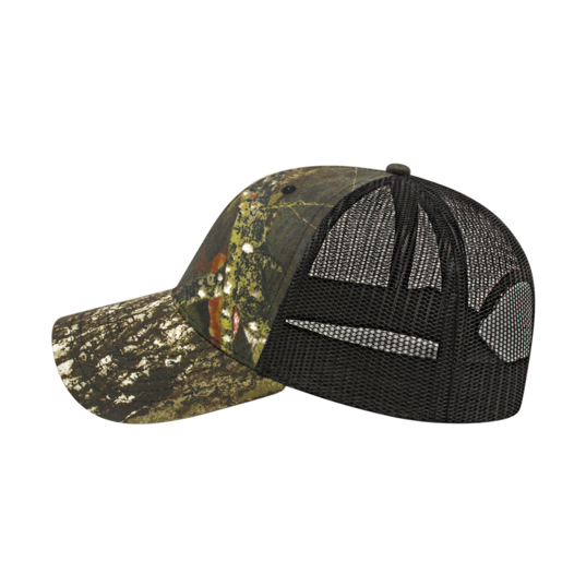 Cap America i2005 Camo Trucker Mesh Back Cap-4