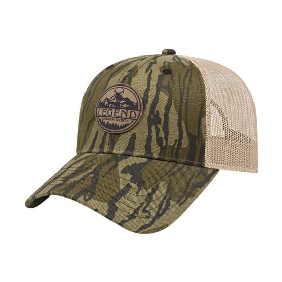 Cap America i2005 Camo Trucker Mesh Back Cap-1