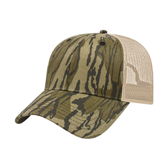 Cap America i2005 Camo Trucker Mesh Back Cap-2