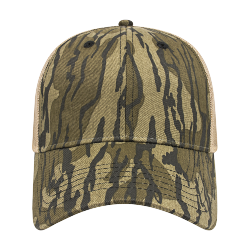 Cap America i2005 Camo Trucker Mesh Back Cap-3