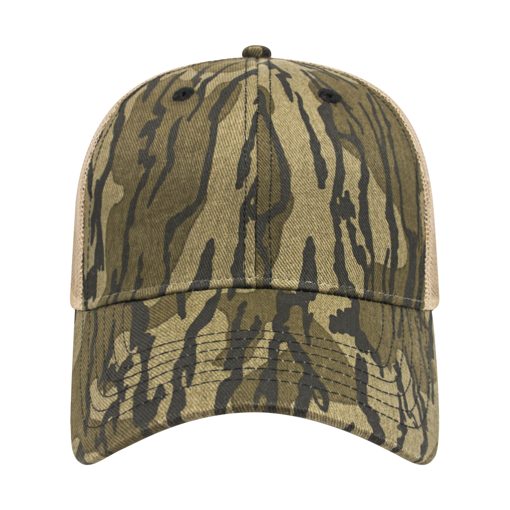 Cap America i2005 Camo Trucker Mesh Back Cap-3