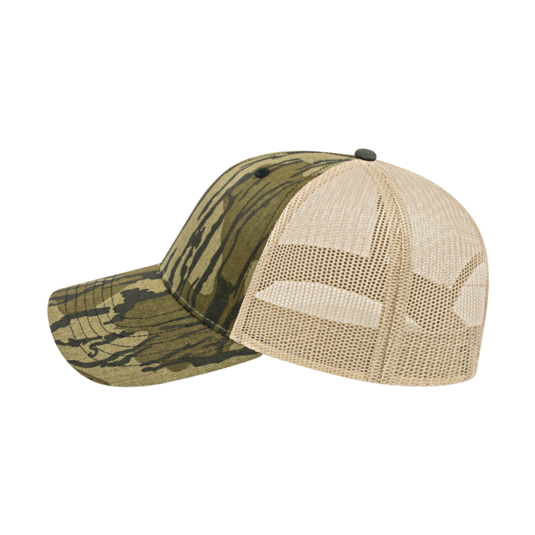 Cap America i2005 Camo Trucker Mesh Back Cap-5