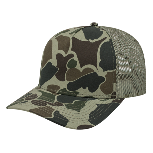 Cap America i2023 Duck Camo Trucker Mesh Back Cap-1