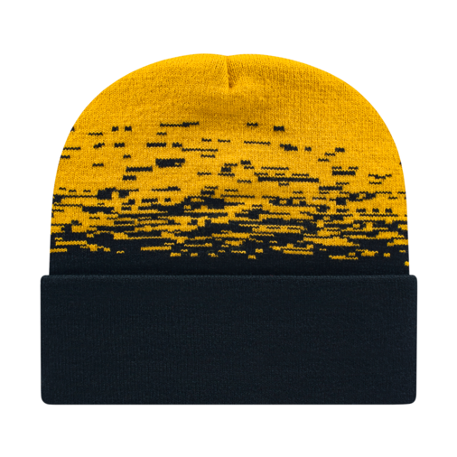 Cap America RKS12 Static Pattern Knit Cap with Cuff