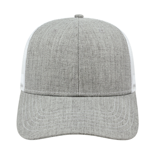 Cap America i3035 Blended Wool Acrylic Trucker Mesh Back Cap-3