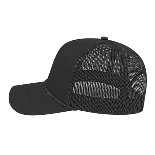 Cap America i5011 Value Rope Trucker Mesh Back Cap-4