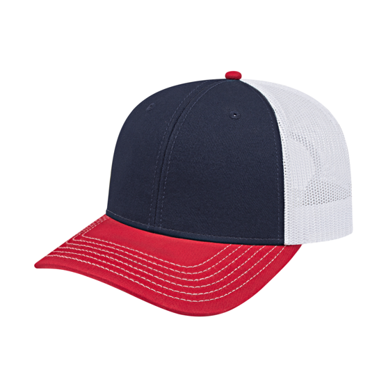 Cap America i3028 Trucker Mesh Back Cap-1