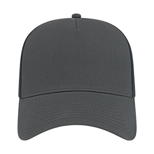 Cap America i6506 YP Classics® Five Panel Retro Trucker Cap-2