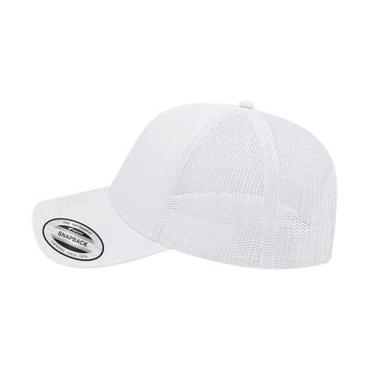 Cap America i6506 YP Classics® Five Panel Retro Trucker Cap-5