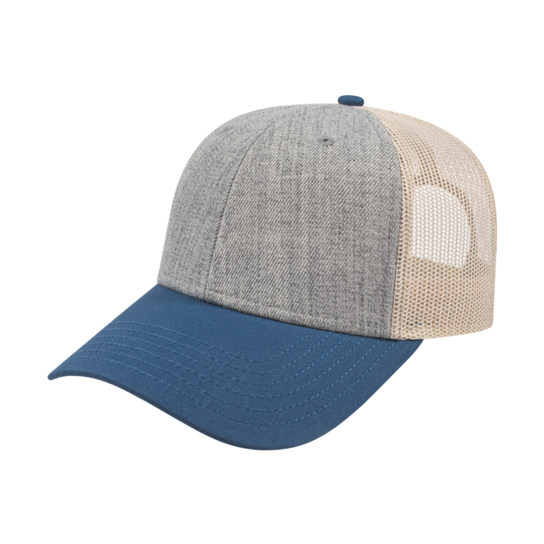 Cap America i3115 Low Profile Trucker Mesh Back Cap-1