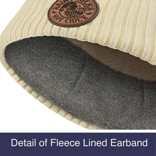 Cap America iK8554 Premium Diagonal Weave Knit Cap with Cuff-2