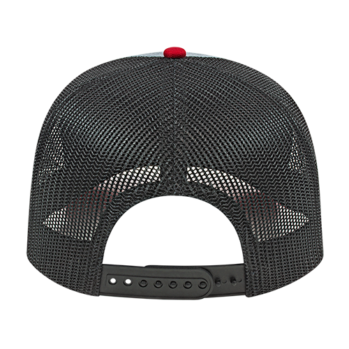 Cap America i3038 Poly/Cotton Trucker Mesh Back Cap-3