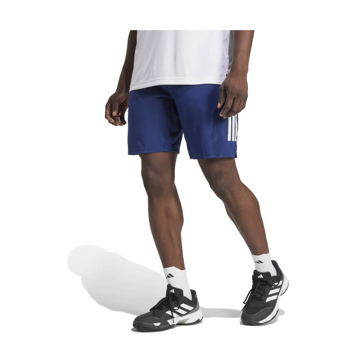 adidas Men's Club 3 Stripe Short-4