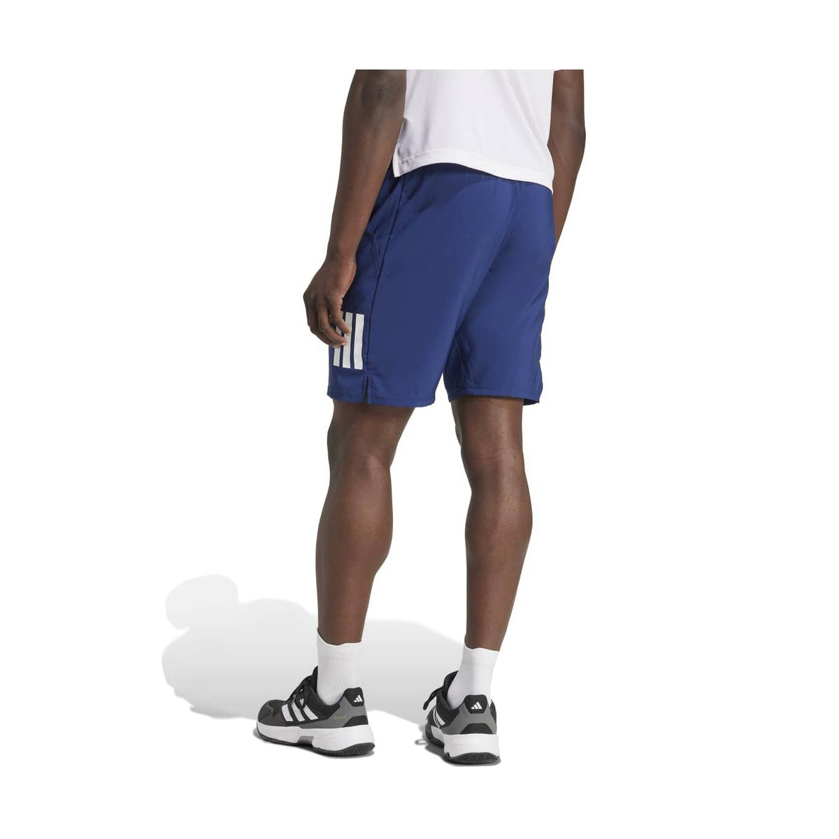 adidas Men's Club 3 Stripe Short-5