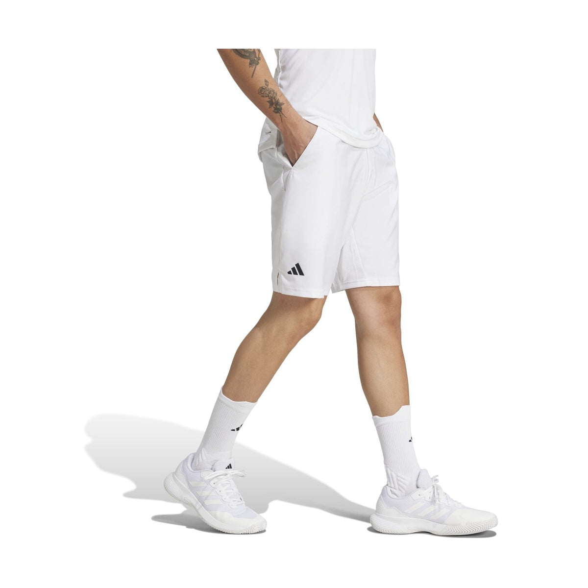 adidas Men's Club 3 Stripe Short-6