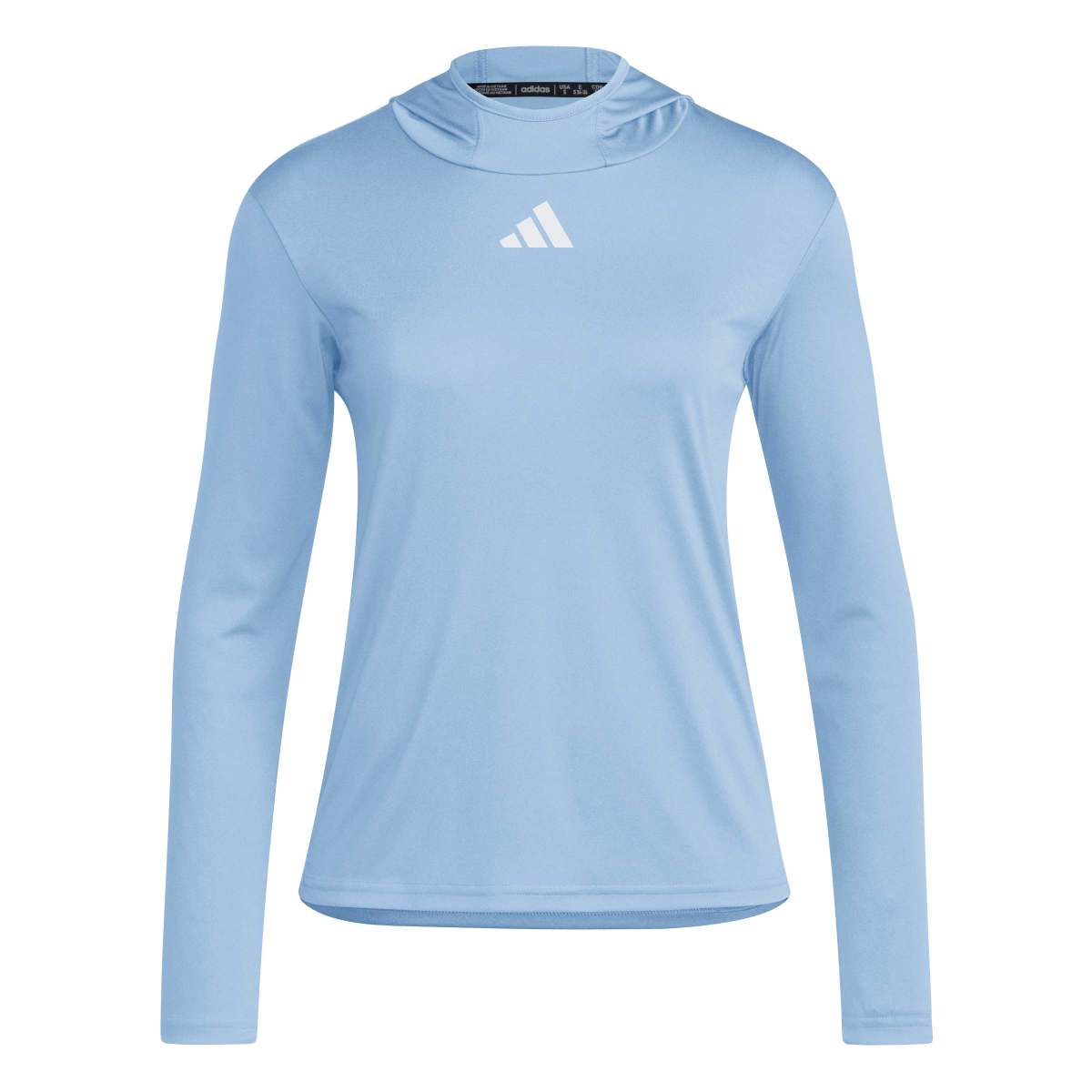 adidas Women's D4T Long Sleeve Lightweight Hoodie (Tall)-1