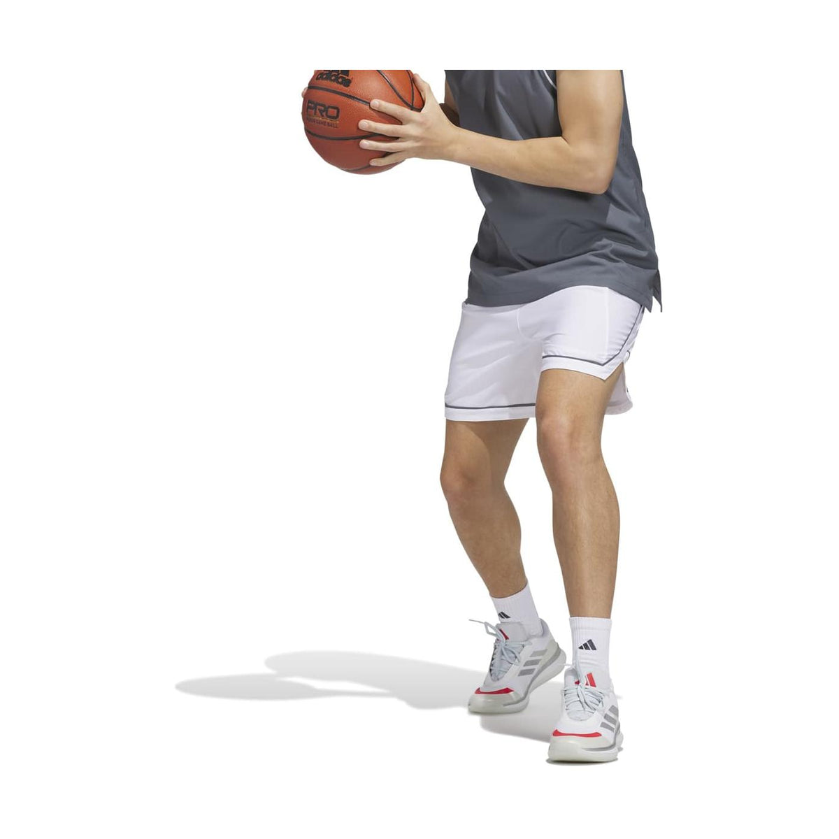 adidas Men's Game Elite Basketball Shorts-4