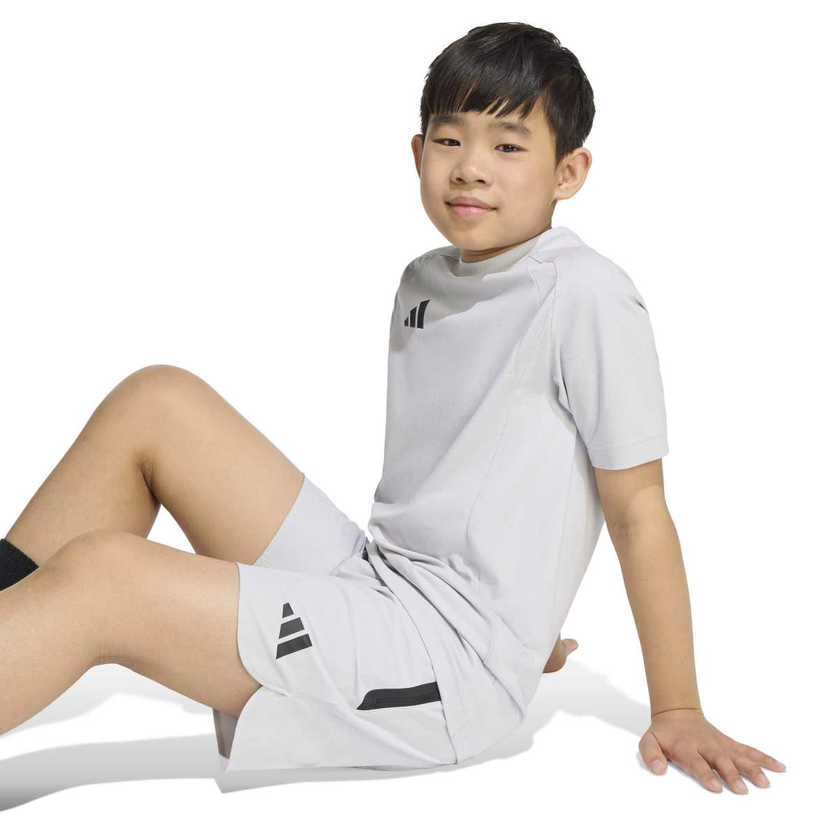 adidas Youth Tiro Travel Woven Shorts-5