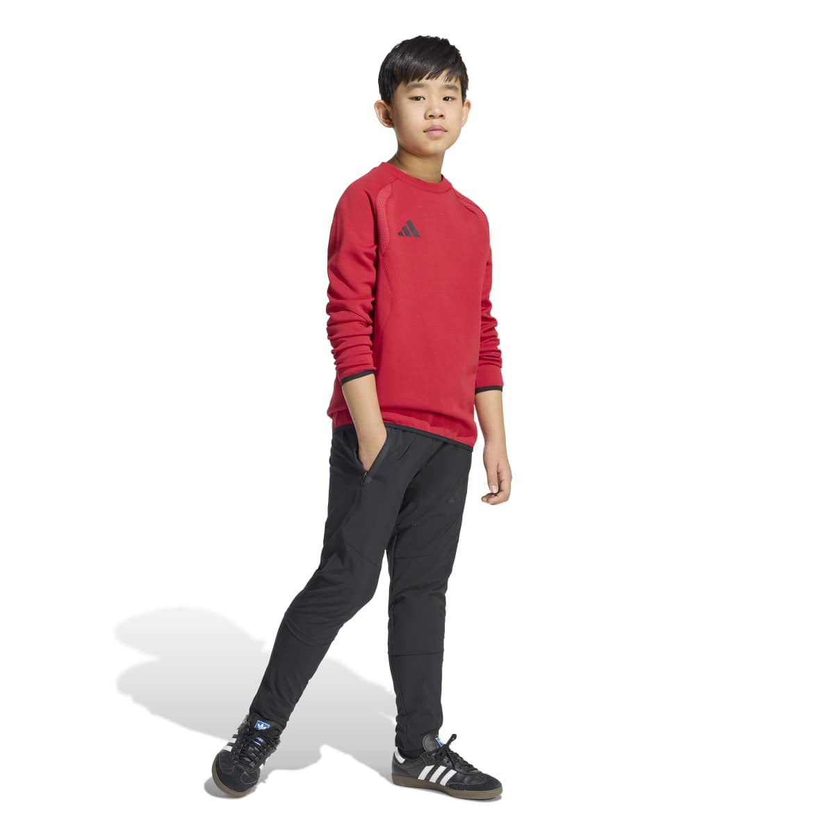 adidas Youth Tiro Travel Crew-4