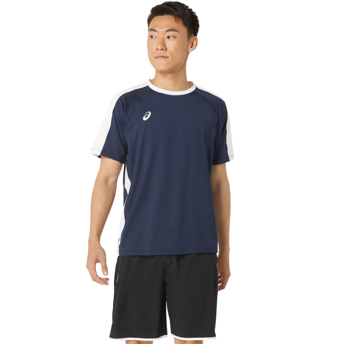 Asics Men's Resolution Ss Crew-1