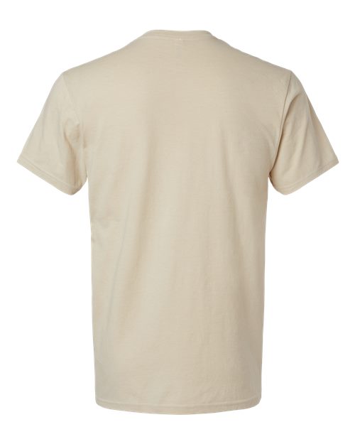 American Apparel Men's CVC Henley Tee-2
