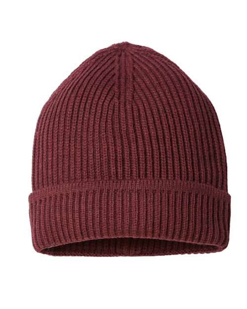Atlantis Headwear Sustainable Finish Edge Cuffed Beanie-2