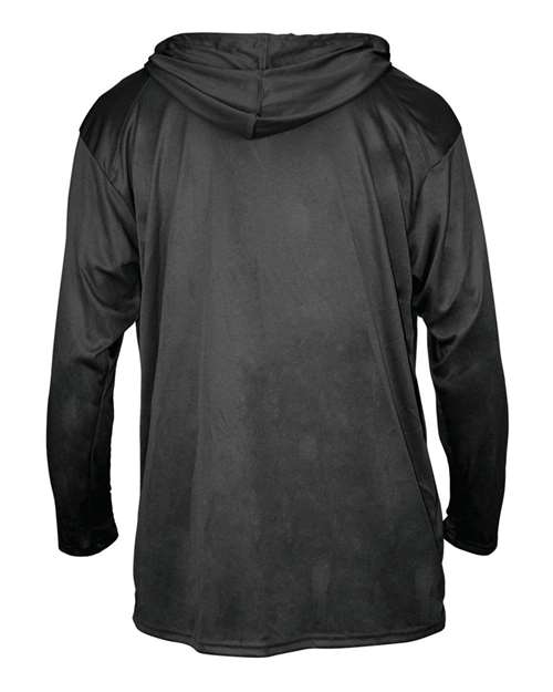 Badger Men's B-Core Hooded Long Sleeve T-Shirt-3