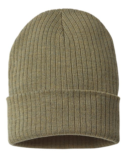 Atlantis Headwear Sustainable Rib Cuffed Beanie