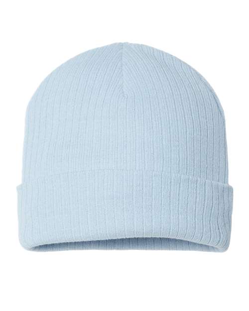 Atlantis Headwear Sustainable Rib Cuffed Beanie-1