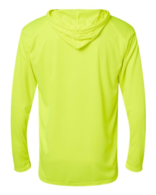 Badger Men's B-Core Hooded Long Sleeve T-Shirt-2
