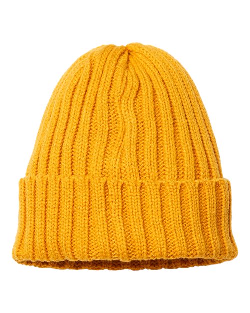 Atlantis Headwear Sustainable Cable Knit Cuffed Beanie