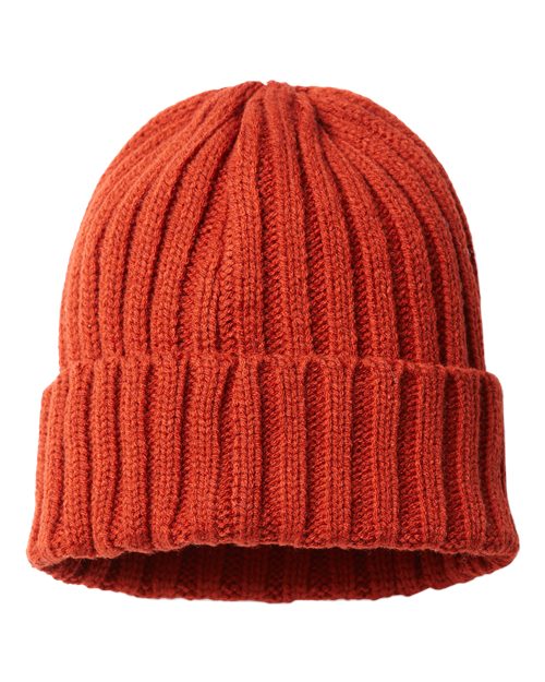 Atlantis Headwear Sustainable Cable Knit Cuffed Beanie