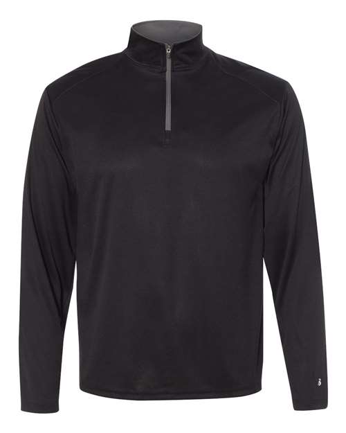 Badger Men's B-Core Quarter-Zip Pullover-1