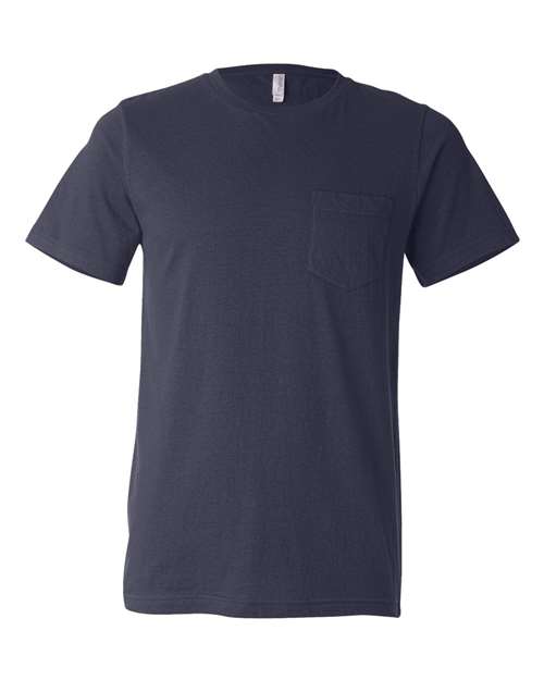 BELLA + CANVAS Men's Jersey Pocket Tee-1