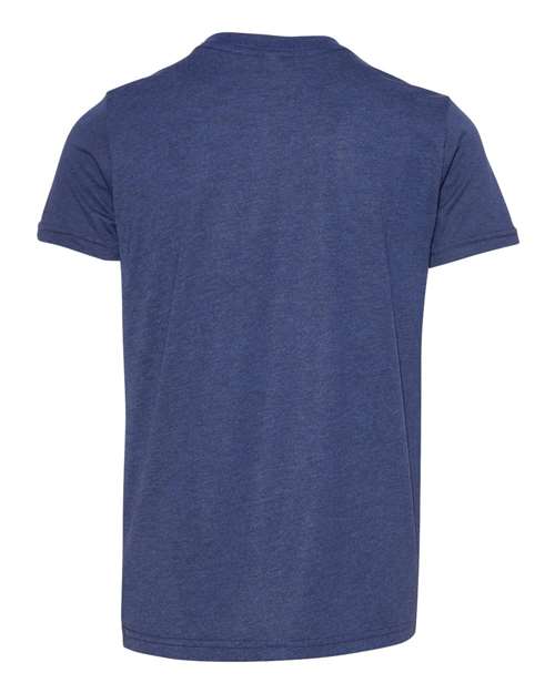 BELLA + CANVAS Youth Triblend Tee-2