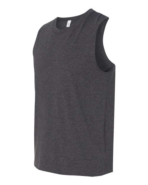 BELLA + CANVAS Jersey Muscle Tank-2