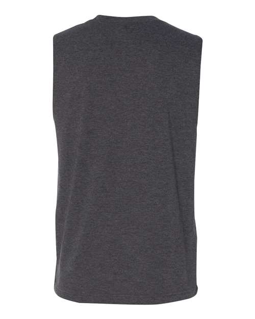 BELLA + CANVAS Jersey Muscle Tank-3