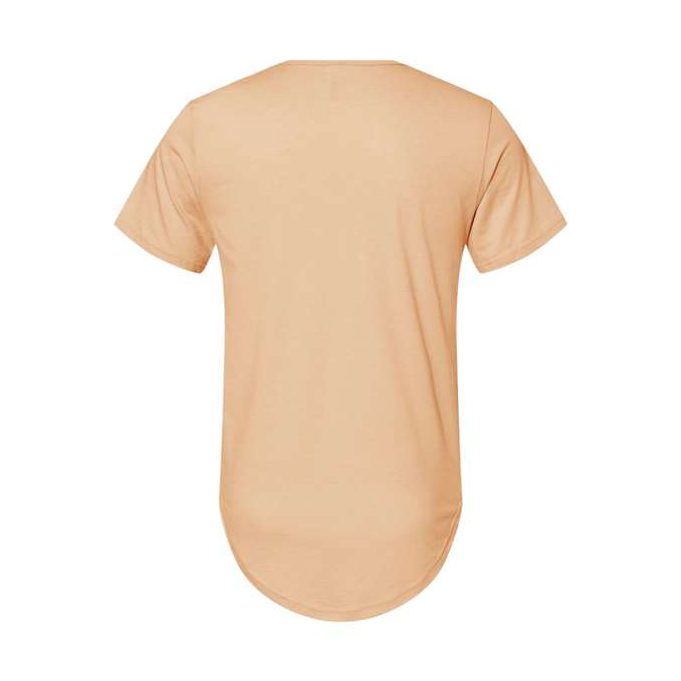 BELLA + CANVAS Men's Jersey Curved Hem Tee-2